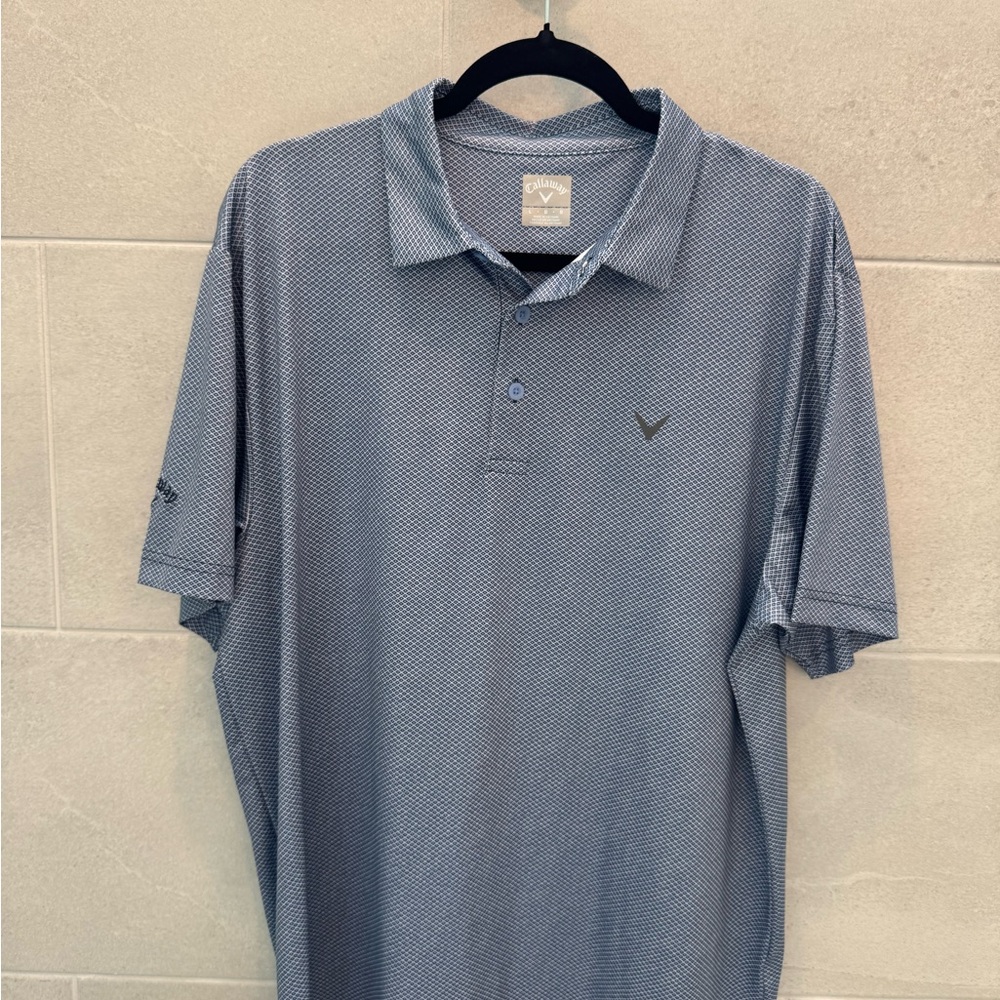 Callaway Men's Blue Golf Polo Shirt